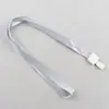 Cordão Personalizado para Crachás de Identificação, Crachás de Trabalho, Carteirinhas de Estudante, Porta-Cartões com Cordão, Porta-Cartões com Texto Impresso com Cordão