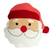 Almohadas de peluche navideñas novedosas transfronterizas: hombre de jengibre, bastón de caramelo, caramelo de menta, árbol de Navidad, muñeco de nieve, cojines de sofá de Papá Noel