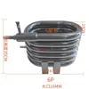 Tubo de Refrigeración por Agua Serpentino para Máquina de Hielo Manguito Condensador de Refrigeración por Agua Serpentino 0.5