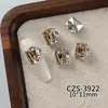 Decoraciones para Uñas con Pedrería K9 Sin Base Brillante, Productos Terminados Huevo de Paloma Azúcar Hielo, Accesorios para Uñas Apilables Usables