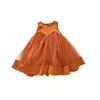 Vestido Nuevo FHW para Niñas, Vestido de Malla sin Mangas Estilo Coreano para Niños, Elegante Vestido de Princesa Hada para Niñas Pequeñas
