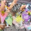 Botellas de Taza Grandes de Resina Creativas, Varios Llaveros, Botellas de Vino, Botellas Flotantes, Colgantes para Bolsos, Artículos al por Mayor de Tiendas de Dos Yuanes