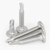Tornillos Autorroscantes de Acero Inoxidable 410 de Cabeza Hexagonal M5.5 para Vallas y Barandales, Tornillos Autoperforantes de Cola de Milano, Pernos, Sujetadores Roscados