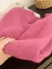 Suéter de Punto Único/Estilo Relajado, Tejido Suelto y Suave de Cuello Redondo para Ropa de Abrigo de Otoño e Invierno