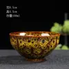 Horno Cerámico Cambiar Taza Individual Jianzhan Taza Esmalte Tianmu Taza de Té Cuenco de Té Taza de Maestro Douli Grande Taza de Cata Personal