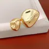 Anillo Abierto Redondo Irregular Plisado, Estilo de Nicho de Gama Alta, Joyería Exagerada Personalizada Transfronteriza Europea y Americana al por Mayor