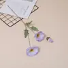 Flores de Papoula da Islândia Artificiais para Decoração de Sala de Estar, Buquê, Arranjo, Decoração Suave, Flores de Mão