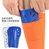 Equipo de Protección Deportiva de Doble Capa para Adultos y Niños, Equipo de Protección para Exteriores con Agujeros, Espinilleras de Fútbol, Entrenamiento de Espesamiento de Pantorrilla