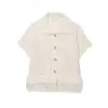 Roupas Femininas Novas Europeias e Americanas 2025 Malha com Recortes Decorada com Franjas Verão + Saia Decorada com Franjas 4331023