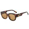 2025 Nuevo Estilo Guapo Retro Marco Pequeño Gafas de Sol para Hombre Estilo Coreano Marco Cuadrado Gafas de Sol Anti-UV Tendencia para Mujer
