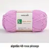 Fio de Cinco Meadas, Algodão Leite de Quatro Meadas, Cachecol de Tricô Crochê DIY Feito à Mão, Chapéu, Boneca, Algodão Penteado, Bebê