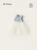 Ropa para Niños Bangxuan Nueva Falda de Malla Vestido de Lentejuelas Vestido de Verano sin Mangas para Niñas Vestido para Bebé Niña