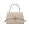Bolsa quadrada pequena portátil de cor contrastante com textura atacado bolsa feminina 2025 verão nova bolsa de ombro de luxo leve bolsa mensageiro para o trabalho