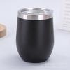 Venta al por mayor del fabricante 12oz Compacto de alto valor Colorido Taza de huevo Interior 3 Exterior 2 Acero inoxidable Portátil Taza termo para café Exportación