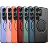 Funda Magnética para Teléfono Samsung S26Ultra con Soporte Invisible Adecuada para S25Fe/S24 Transfronteriza A56/A37 Comercio Exterior 06