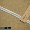 Venda Direta de Fábrica de Galão de Renda Elástica, Roupas, Têxteis para Casa, Acessórios de Renda para Roupas de Boneca, Acessórios Versáteis para DIY