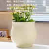 Venta al por mayor y Dropshipping de Macetas de Cerámica Grandes para el Hogar, Estilo Nórdico Simple, para Balcón, Interiores, Sala de Estar, Diámetro Extra Grande