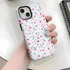 Comercio Exterior Más Vendido Funda para Teléfono Floral Fresco Iphone18Pm Iphone15Promax Cubierta Protectora Dos en Uno