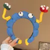 Linda Diadema de Peluche para Mujer, Nuevo Estilo de Dibujos Animados 2026, Adorable Pinza de Pelo Diadema, Accesorio para Fotos de Viaje, Versátil