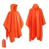Poncho Impermeable Tres en Uno de Comercio Exterior Lona de Mochila Exterior Transfronteriza para Montañismo Poncho Portátil de una Pieza para Adultos