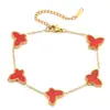 Pulsera de Acero de Titanio Multicolor con Forma de Mariposa y Concha de Doble Cara de Alta Gama, Muy Vendida, Moderna y Elegante, Gran Cantidad en Stock