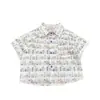 Camisetas de Manga Corta para Niños, Estilo Verano, Camisetas Finas para Niños, Tops Lindos de Dibujos Animados para Bebés, Camisetas de Algodón de Verano para Niños