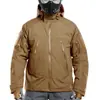 Abrigo acolchado de algodón camuflaje duradero 3.0 Abrigo acolchado de algodón térmico reflectante Traje de esquí para hombre Ropa a prueba de frío para exteriores de invierno
