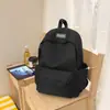 Mochila Simples Estilo Coreano para Alunos do Ensino Médio Masculino, Mochila Escolar de Grande Capacidade para Alunas do Ensino Fundamental, Bolsa para Notebook, Mochila de Viagem e para o Dia a Dia