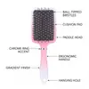 Conjunto de Pentes Massageadores com Airbag Coloridos Mais Vendidos da Amazon para Alisar Cabelo, Pente Almofada para Penteado, Conjunto de Pentes Vazados com Costelas para Cabelo Oleoso