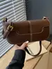 Elegante bolso cuadrado pequeño retro chic para mujer, nuevo bolso de hombro versátil de moda 2026, bolso cruzado simple y con textura