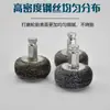 Rueda de alambre neumática de baja velocidad para llantas cepillo de alambre rueda de esmerilado cabeza de esmerilado de reparación de calor de fuego máquina de esmerilado eléctrico cepillo de alambre suave