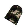 Gorro de Lana Camuflaje Moderno Clásico para Hombre y Mujer Otoño e Invierno Cálido Gorro Pulóver Ins Gorro Tejido Combinable Gorro para el Frío Tejido