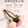 Brocha de Maquillaje Rosa Transfronteriza, Brocha para Polvos Sueltos, Herramienta de Belleza, Brocha Nueva para Uñas, Brocha para Polvo, Brocha para Rubor, Brocha Fijadora