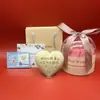 Insignia Corporativa Personalizada Logo Oro Puro 999 Pastel de Corazón Dulce Regalo de Confesión para Novia Lote de Oro Shuibe