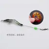 Cebo Artificial de Camarón Transfronterizo con Anzuelo 8cm/5g Señuelo de Pesca Señuelo Biométrico Señuelo Suave Realista Camarón Suave Señuelo Luminoso para Pesca Nocturna
