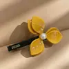 Pinza para el pelo de perla sintética para flequillo y frente, pinza para flequillo, pinza bb, pasador recto popular, accesorio para el pelo modelo nuevo 2026