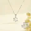 Collar de Plata de Ley S925 Nuevo Estilo Chino Colgante de Jade Estilo Nacional Cadena para Clavícula de Calcedonia Collar de Estilo Lujo Ligero de Nicho Accesorios para Mujer