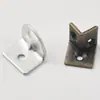 Soporte Fijo en Ángulo Recto en Forma de L de Hierro Conector de Muebles Ángulo para Partición Espesa de Inodoro Soporte para Placa de Estante