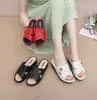 26 Zapatos Tradicionales de Verano para Mujer Zapatos de Madre Sandalias de Cuña Suaves Elegantes para Interiores y Exteriores Sandalias de PVC con Suela Gruesa