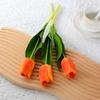 Sienta la hidratación de las flores artificiales de tulipán, ramo de decoración de boda para el hogar de alta gama, flores artificiales, flores artificiales al por mayor