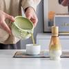 Nuevo Set de Té Tazón de Matcha Batidor de Té Esterilla de Té Paño de Té Accesorios para Ceremonia del Té Juego de Herramientas Suministro Exclusivo Transfronterizo