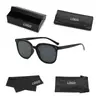 Gafas de sol gm nuevas 2024 para mujer, con sentido de alta gama, estilo callejero, blancas, para hombre, conducción, polarizadas, protección UV