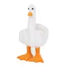 Enfeite de pato com dedo do meio, decoração de mesa de pato criativa e engraçada, presente peculiar e engraçado, suporte para celular