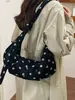 Bolso de Hombro Plisado de Lunares para Mujer Moda Verano 2026 Gran Capacidad Alto Valor Nicho Bolso de Mano para Viajes