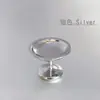 Bandeja de Chá para Bolo Miniatura Brinquedo Modelo Acessórios para Casa de Bonecas Mini Metal Bandeja Alta para Doces Bandeja de Frutas D597