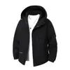 Chaqueta Ligera a Prueba de Viento e Impermeable para Hombre de Primavera y Otoño Chaqueta de Trabajo con Capucha y Logo Personalizado