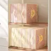 Conjunto de Sacos de Armazenamento Transparentes de Quatro Peças, Espessos e de Grande Capacidade, Estampados, para Uso Doméstico, Saco Organizador para Lençóis e Fronhas, Saco de Armazenamento para Guarda-roupa