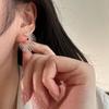 Pendientes de Girasol Dulces para Mujer, Diseño Elegante y Moderno, Nuevos Pendientes de Clip Populares, Pendientes de Nicho de Celebridad de Internet, Modernos