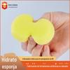 Yiyi cerâmica arte hidratante esponja absorvente esponja copo impressão esponja pequena amarelo algodão cerâmica arte ferramenta
