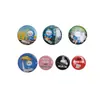 Fabricantes fornecem chapa estanhada filme brilhante fabricação de emblemas de chapa emblema de chapa logotipo de desenho animado criativo medalha de anime emblema